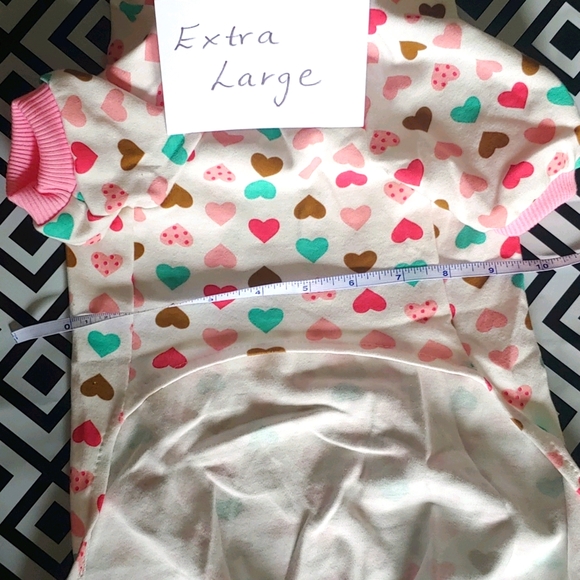 Hearts Pet Pajama for Dogs - Picture 16 of 16